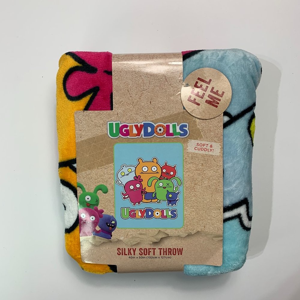 UGLY DOLL Silky Soft Throw Blanket Kids Children